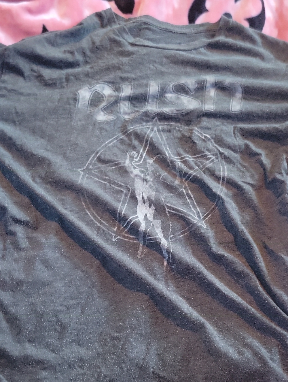 RUSH Black Graphic Short Sleeve